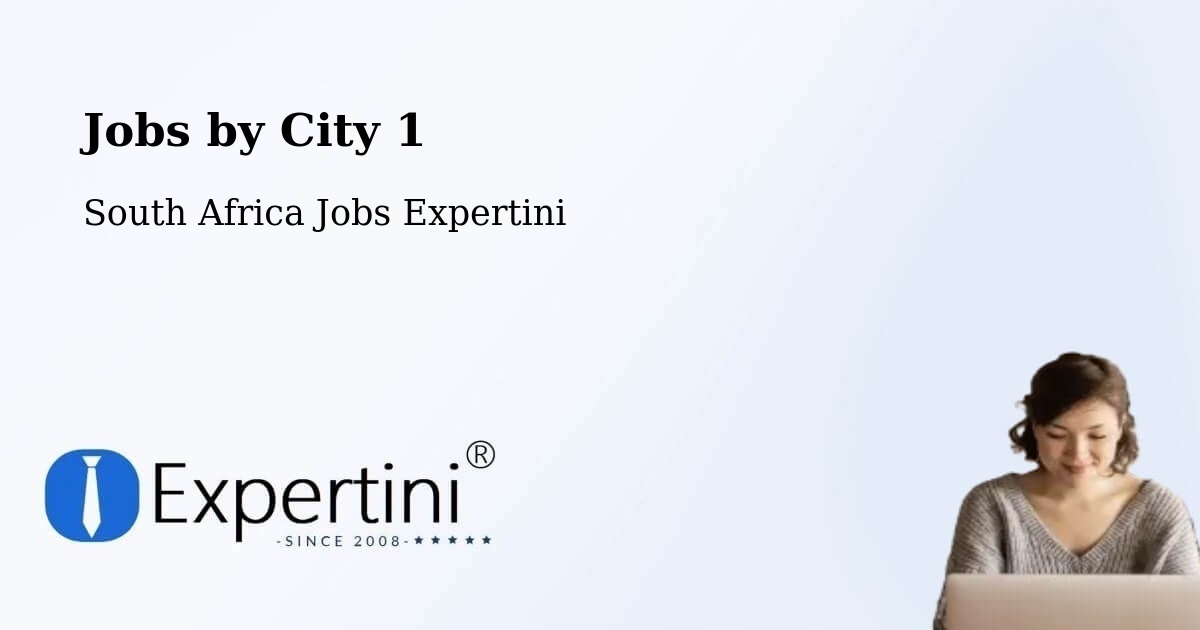 City Jobs in South Africa - Expertini